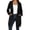 yue866-Black, variant on Women's Zip up Long Hoodies Long Sleeve Plain Casual Basic Hooded Sweatshirt Long Fleece Jacket with Pockets White XXL
