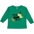 thumbnail image 3 of Inktastic Halloween Trick Rawr Treat with Dinosaur Boys or Girls Long Sleeve Toddler T-Shirt, 3 of 5