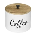 thumbnail image 1 of Lipstore Coffee Filter Holder Basket Coffee Filter Storage Organizer for Coffee Decor White, 1 of 8