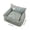 47x42cm, variant on PuSpu Pet Supplies Cats Bed Cute Cats Bed Soft Plaid Sleeping Bed Portable Cats Sleeping Supplies Washable Pet Warm Bed Suitable For Small And Medium Sized Pet