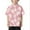Pink, variant on Hiijoy Toddler Boys Hawaii Beach Button-Down Shirt Short Sleeve Summer Shirt, Sizes 3-13