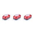 thumbnail image 4 of bedienty Tail Light Hard Light Red Lighting Sign Back Beacon Replacement Safety Warning Lamp Compact Lightweight for Bicycle 3Set, 4 of 6