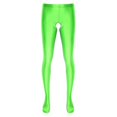 thumbnail image 1 of High Waist Leggings with Open Crotch and Glossy Pantyhose for Men's Nightwear 26s, 1 of 5