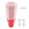 thumbnail image 2 of 4 Balles de Beer Pong, Gobelet Rouge, Matériau Sûr Rouge pour Jeu de Fête, 2 of 8