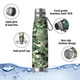 thumbnail image 4 of 29oz Insulated Water Bottle with Tea Infuser, Stainless Steel Travel Mug, Camouflage Print, 4 of 6