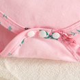 thumbnail image 4 of enyan Baby Girl Clothes Outfits Newborn Fall Cute Ruffle Sleeve Shirt Floral Pant+Headband 3Pcs Infant Girl Winter Clothing Set Pink，0-3 Months, 4 of 7