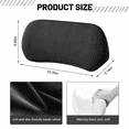 thumbnail image 4 of GEEKLiYun Car Lumbar Support Pillow, Memory Foam Back Cushion for Lower Back Support, Universal Driver Seat Pad for Car, Office Chair and Recliner, Black, 4 of 6