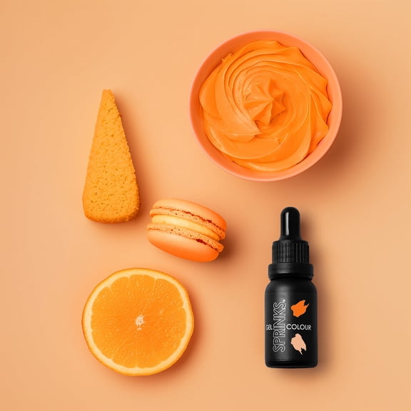 Sprinks Sunset Orange Gel Colour - 15ml