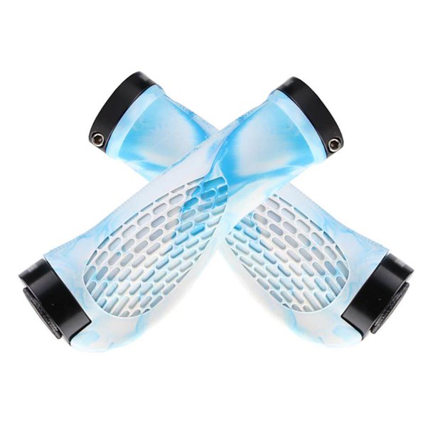 Eigraketly Empuñaduras de bicicleta MTB, empuñaduras ergonómicas antideslizantes para bicicleta, extremos de barra de bicicleta, manillares bloqueables, Ciclismo No.1
