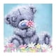 thumbnail image 1 of Diamante Pintura 5D Bricolaje Taladro Completo Oso Hugtrwg Bordado Mosaico, 1 of 8