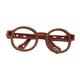 thumbnail image 1 of Gafas de sol artesanales para muñecas, gafas de disfraz, accesorio de vestuario, material PP Caqui, 1 of 9