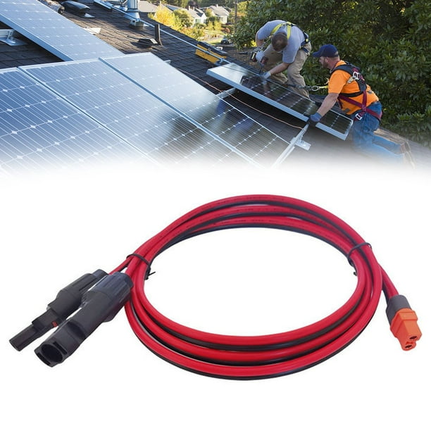 Cable De Carga Solar 10awg A Xt60i, Cable De Extensión De Pa
