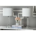 thumbnail image 3 of SAFAVIEH Deco 24 in. Modern Crystal Table Lamp with Off-White Cotton Shade, Set of 2, 3 of 6