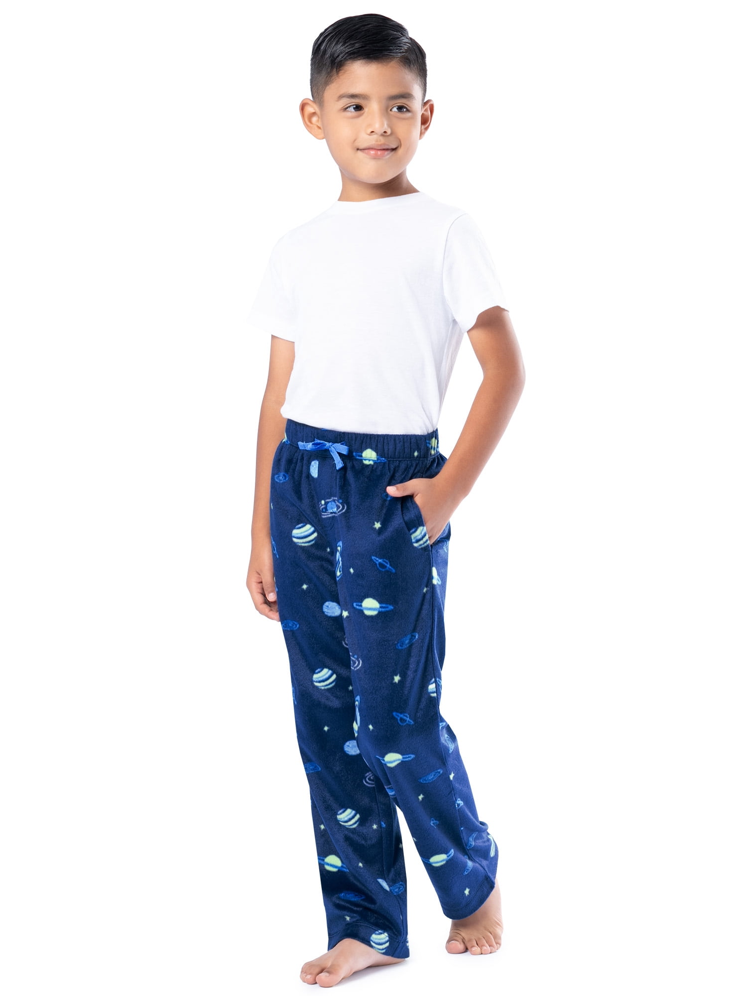 Fruit of the Loom Boy's Sleep Pajama Fleece Pant, Sizes 4-16