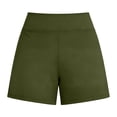 thumbnail image 6 of Athletic Shorts for Women Summer High Waisted Casual Stretchy Workout Yoga Shorts with Pockets, 6 of 7