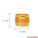 thumbnail image 2 of Pack of 2 Mic Stand Adapter Boom Arm Screw Thread Adapter 5/8" Male to 3/8" Female Screw Adapter for Microphone Stand, 2 of 4