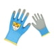 thumbnail image 5 of Guantes de jardinería infantiles con estampado animal, antideslizantes, transpirables e impermeables. Azul, 5 of 8