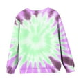 thumbnail image 3 of Bnwani Girls Sweatshirt Crew Neck Long Sleeve Casual Print Purple Size 8-9 Years, 3 of 3
