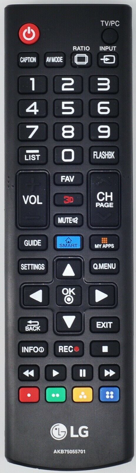 GENUINE LG AKB74475433 TV REMOTE CONTROL 