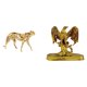 thumbnail image 1 of Figura de guepardo,Figura de guepardo dorado,adorno de escritorio moderno,Escultura,Estatua de resina,figura decorativa para el hogar.,Esculturas de animales coleccionables, 1 of 7