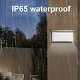 thumbnail image 3 of Tignapoo Solar-Powered Black Wall Light With 60 LEDs IP65 Waterproof Outdoor, 3 of 6