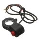 thumbnail image 1 of Interruptor de montar de manillar de motocicleta de 7/8 pulgadas con accesorio de control de cuerno (negro), 1 of 6