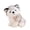 B, variant on Husky Plush Toy 7.9 Inch Soft Cotton Stuffed Husky Dog Doll Cute Wolf Plushie Gift for Kids Dog Lovers Removable Washable
