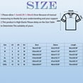 thumbnail image 3 of Towmus 3/4 Length Sleeve Womens Tops Fall V-Neck Blouses Spring 3/4 Sleeve Tunic T-Shirts Dressy Casual, 3 of 6