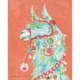 thumbnail image 3 of Mingo, Jessica 15x18 Black Modern Framed Museum Art Print Titled - Tito the Llama, 3 of 5