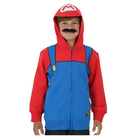 Boys Super Mario Costume Hoodie