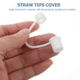 thumbnail image 5 of 12Pcs Straw Protectors Colored Plugs Reusable Cover Caps Silicone Tip Covers, 5 of 6
