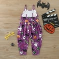 thumbnail image 4 of LNMQLPDBS Outfits for Girls Baby First Halloween Outfit Girl Girls Jumpsuit Girls Outfits Size 7 Unisex Baby Clothes Girls Clothes 5t Girls Size 5, Purple 4-5 Years, 4 of 7