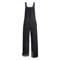 thumbnail image 5 of comerut Women Overalls Front Zipper Waterproof Adjustable Shoulder Strap Thermal Windproof Sleeveless Anti-static Plus Size Pockets Outdoor Jumpsuit, 5 of 8