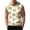 Gold, variant on Men's Sleeveless Hoodie With Vibrant Floral Print Casual Lightweight Gym Tank Top For Summer Workouts