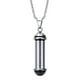 thumbnail image 2 of 2xTubo De Acero Inoxidable Botella De Perfume Vial Colgante Collar Joyería Plata Sunnimix colgante collar encantos, 2 of 7