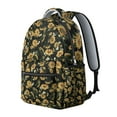 thumbnail image 3 of Sunflower and Butterfly Design School Backpack for Students Durable and Adjustable Strap Backpack with Artistic Yellow Floral Pattern, 3 of 6
