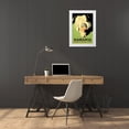 thumbnail image 3 of Vintage Elephant 23x32 White Modern Wood Framed Museum Art Print Titled - Banania Exquis Dejeuner Sucre, 3 of 4