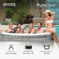 thumbnail image 2 of Intex PureSpa Plus Inflatable Hot Tub & Type S1 Filter Cartridges (12 Pack), 2 of 9