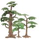 thumbnail image 2 of 3pcs Artificial Tree Models Miniature Landscape Decor for Train Scenery DIY Projects Garden Decoration Realistic Small Plant Ornaments Vivid Scenes, 2 of 5
