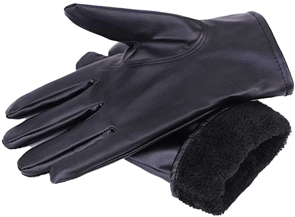 Factory Drop Ship Reed Women's Genuine Leather Warm Lined Driving Gloves 