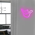 thumbnail image 4 of Luz de neón LED USB Jinwen Mano Rosa Batería Accesorios, 4 of 8