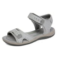 thumbnail image 2 of Cuña Moda Antideslizante Casual Tallas grandes Señoras Sandalias con punta abierta Wmkox8yii nm10574, 2 of 8