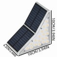 thumbnail image 3 of Solar Powered Stair Step Lights 2 Color Options Rainproof Outdoor Walkway Lights For Patio Garden Yard And Outdoor Space Decoration, 3 of 6