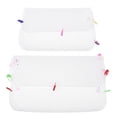 thumbnail image 3 of CIMAXIC 1 Set Knitting Bag DIY Kit Plastic Mesh Sheets Handmade DIY Crafting Handbag Kit Handbag Making Materials,17.91"X16.54"X0.04", 3 of 5