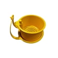 thumbnail image 3 of Lunxisen 1 Pcs Sink Caddy Basket Hanging Organizer for Kitchen Faucet Dish Sponge Storage Rack Non Perforated Sinkware Organization, 3 of 8