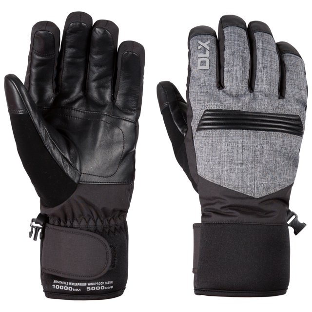 DLX Gants pour Adultes Sports de Neige Légèrement Rembourrés Ajustables