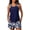 Cube, variant on Blouson Tankini Swimsuits for Women 2025 Tummy Control Two Piece Bathing Suits with Sporty Pockets Swim Shorts
