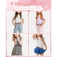 thumbnail image 5 of AWAYTR 4PCS Kids PU Leather Belts for Girls, Heart Shape Metal Buckle, Adjustable Hole Design, Cute Skinny Belt for Uniform Dress Jeans Casual Wear, 5 of 8