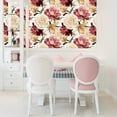 thumbnail image 3 of MuralsPrint Harvis Peonies Removable Wallpaper - 10'ft H x 24''inch W, 3 of 4