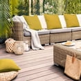 thumbnail image 5 of Hongchun Taie d'Oreiller style Nordic 2 Pièces Velours Jaune (45*45cm), 5 of 5